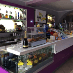 Interno del bar ristorante Pepe Nero a Sant'Anna Arresi