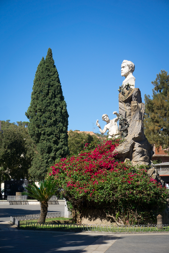Monumento Quintino Sella in Piazza Sella ad Iglesias