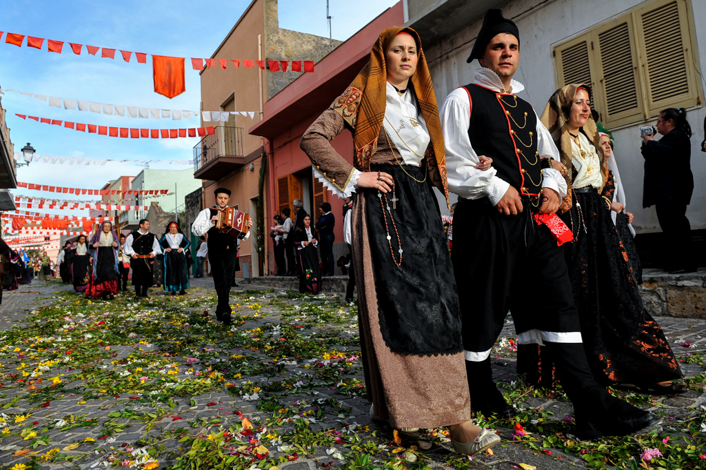 Festa tradizionale folkloristica a Sant'Antioco
