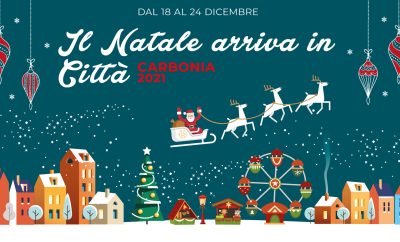 Carbonia 2021 Il Natale Arriva in Città