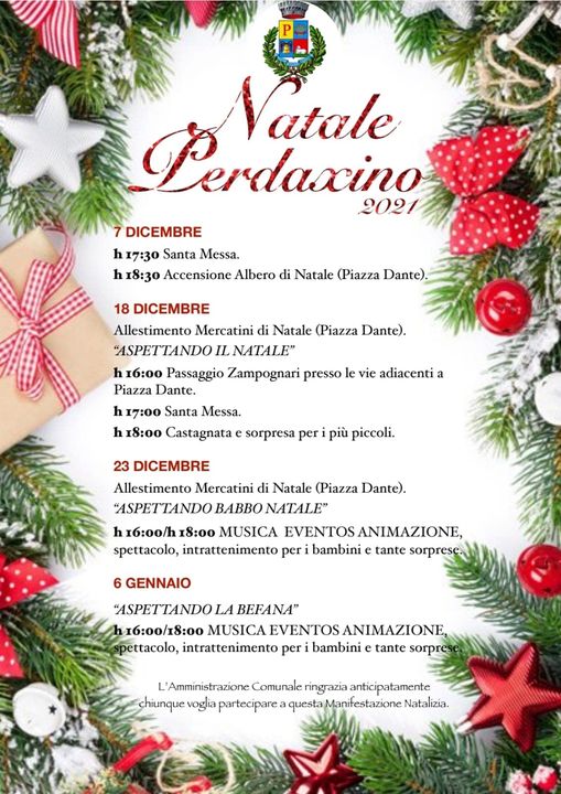 Natale a Perdaxius 2021