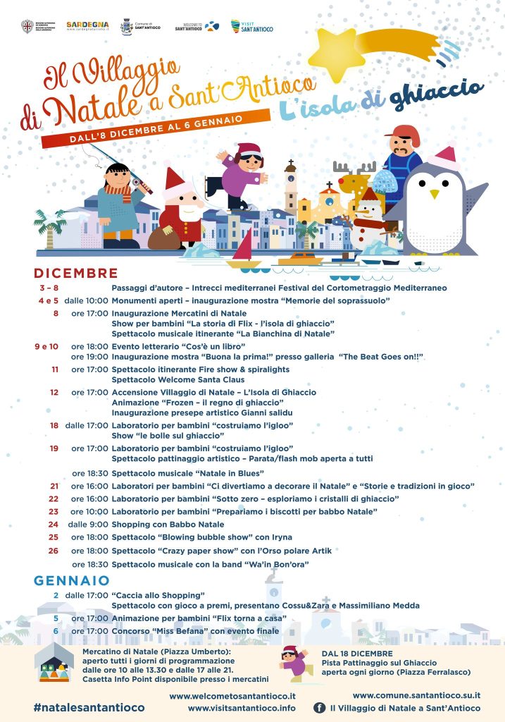 Il villaggio di Natale a Sant'Antioco