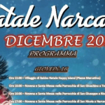 Locandina eventi Natale a Narcao 2021