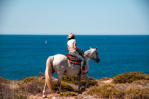 Escursione a cavallo con Carolina Ranch a Sant'Antioco