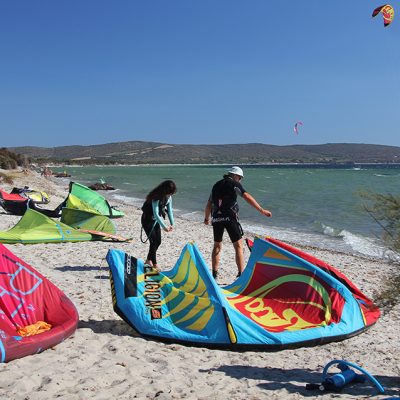 Spot Kitesurf a Giba presso la scuola Skyhigh kitesurf Sardegna